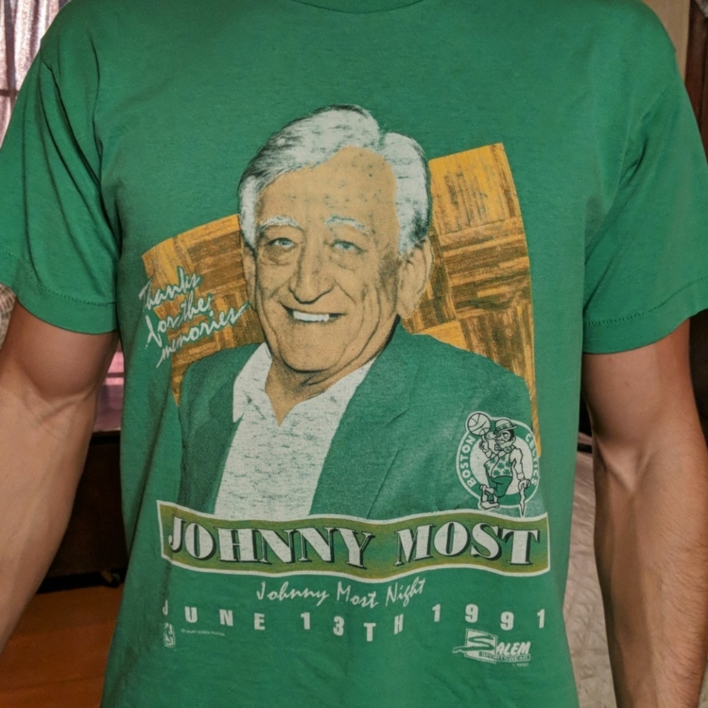 Johnny Most 1991 vintage tee - collectable **